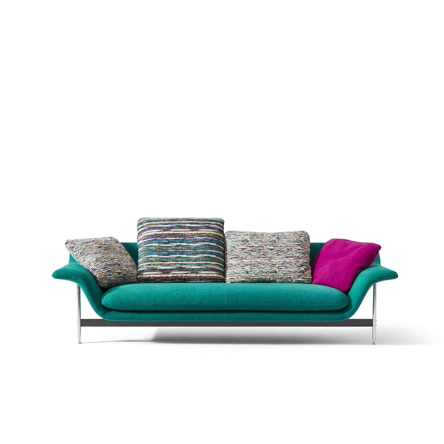 Esosoft Three-Seater Sofa – Modular Fabric Exoskeleton by Antonio Citterio for Cassina