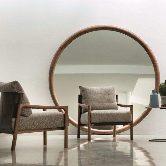 Luxury Vera Lounge Armchair Modern Italian Style for Villa