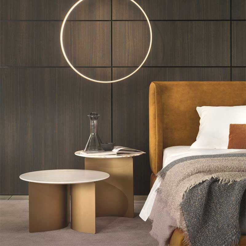 Luxury Wave Coffee Table Modern Italian Style for Villa