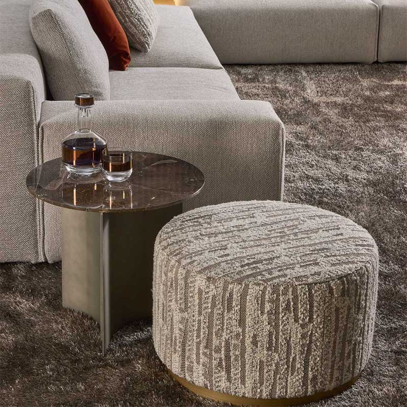Luxury Wave Coffee Table Modern Italian Style for Villa