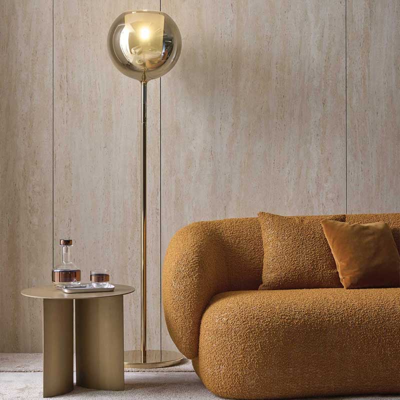 Luxury Wave Coffee Table Modern Italian Style for Villa