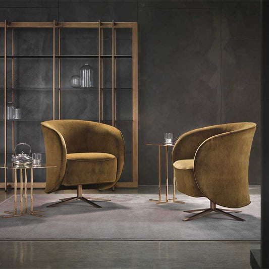 Luxury Well Lounge Armchair Modern Italian Style for Villa