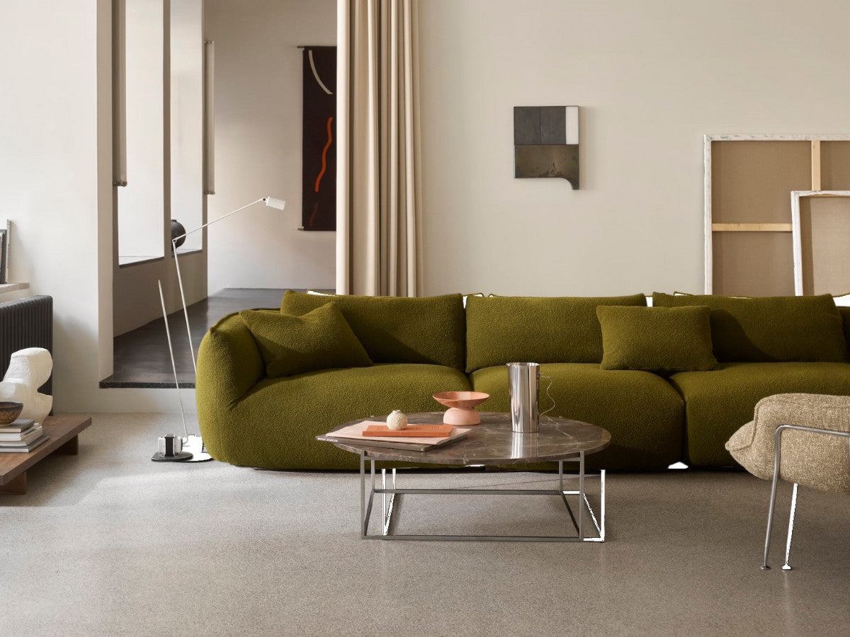 Luxury Ridge Modular Sofa Modern Italian Style for Villa
