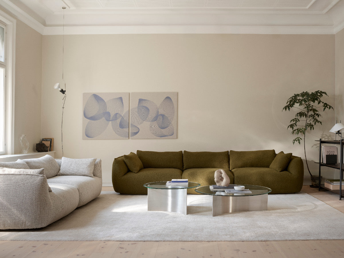 Luxury Ridge Modular Sofa Modern Italian Style for Villa