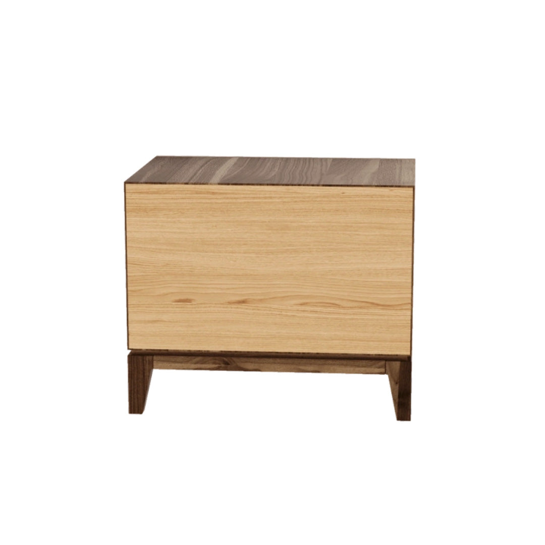 Luxury VELO Wood Bedside Table Modern Italian Style for Villa