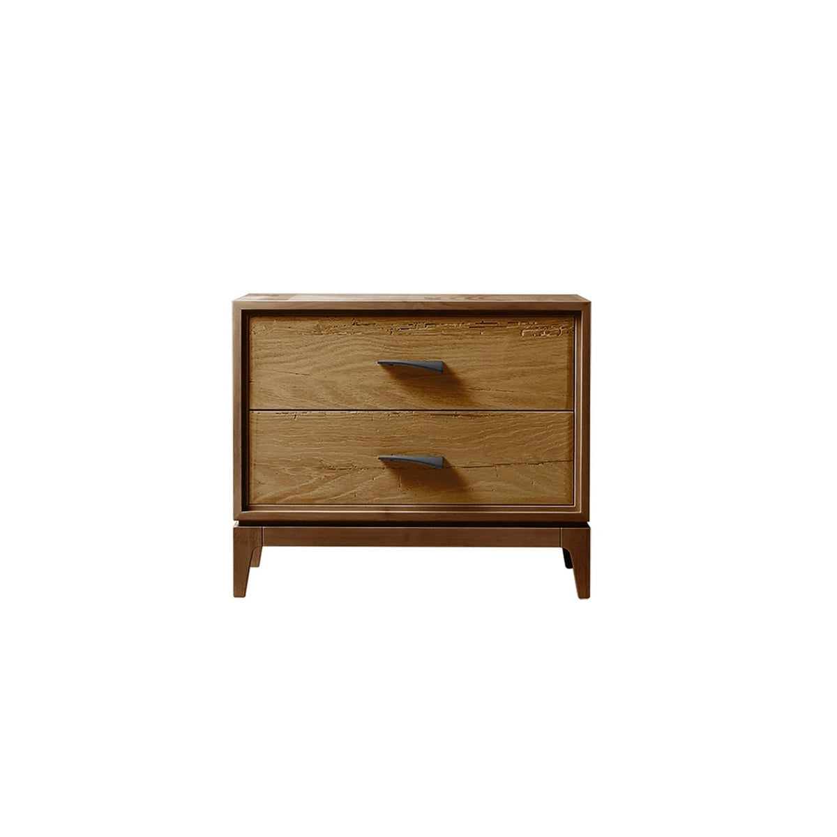Luxury VELO Wood Bedside Table Modern Italian Style for Villa