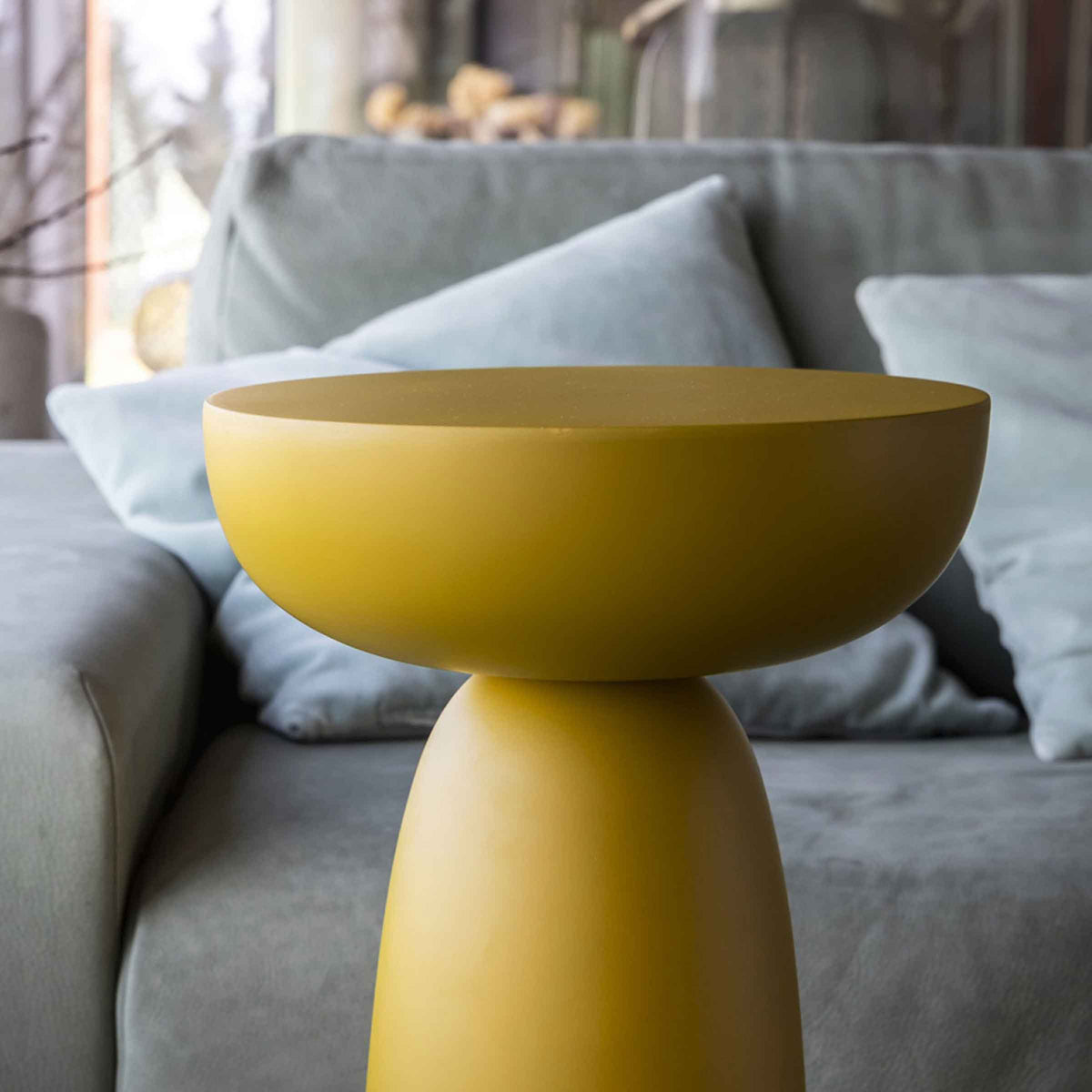 Luxury Round Solid Wood Coffee Table Modern Italian Style for Villa