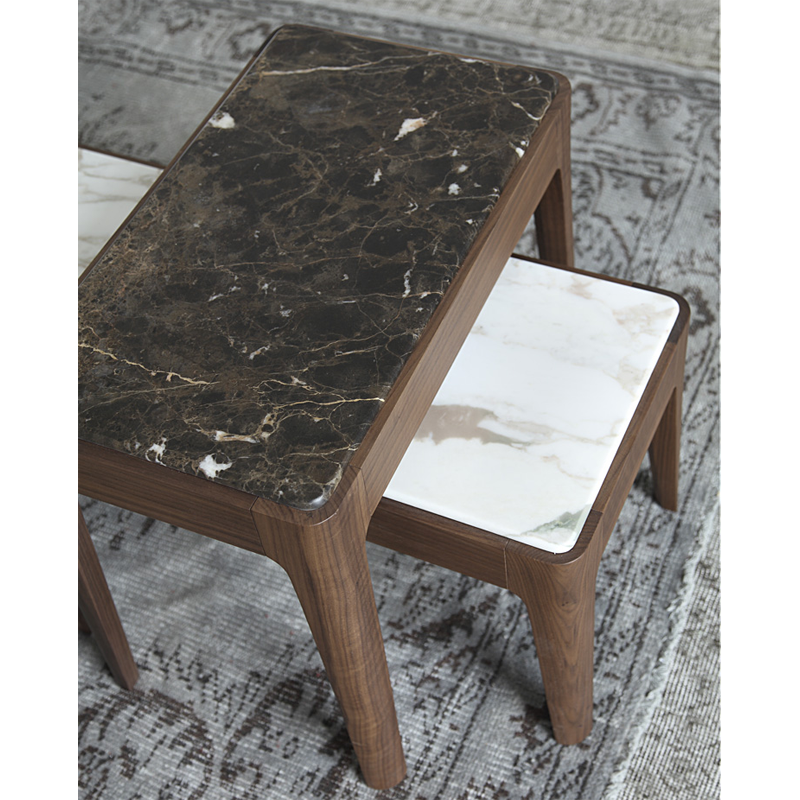 Luxury Ziggy 5 Coffee Table Modern Italian Style for Villa